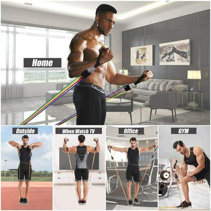 Resistance Bands Set for Exercise, Stretching, and Workout