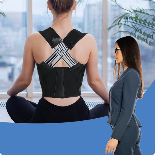 Universal Fit Posture Corrector – Back & Shoulder Support Belt for Men & Women