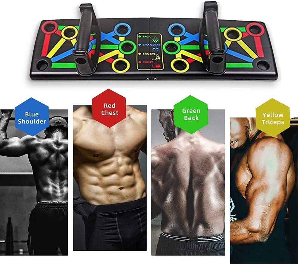 Multifunction  9 in 1 Pushup Board | Push Up Stand Exercise Equipment Home