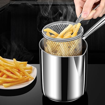 CrispyEase™ Mini Fryer Pot