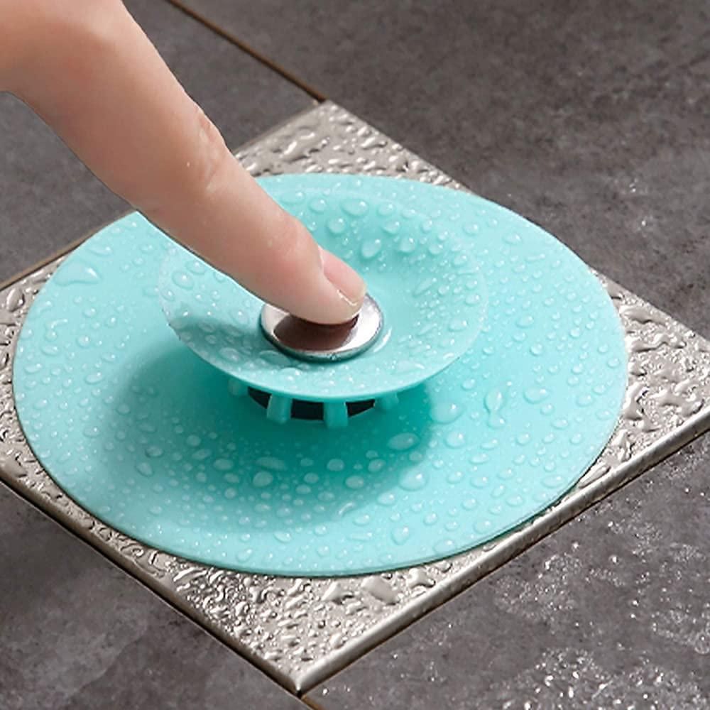 Silicone Household Kitchen Sink Strainer (Random Color)